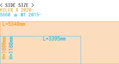 #HILUX X 2020- + S660 α MT 2015-